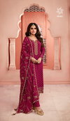 Kuleesh Swarnaa By Vinay Jacquard Embroidery Wedding Salwar Suit Wholesale Market